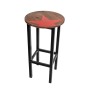 Heineken Wooden-topped Bar Stool