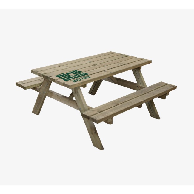 Inch's Square Picnic Table - Natural