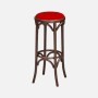 Cruzcampo Upholstered Wooden Stool