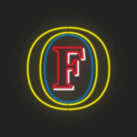 Foster's Logo LED Neon