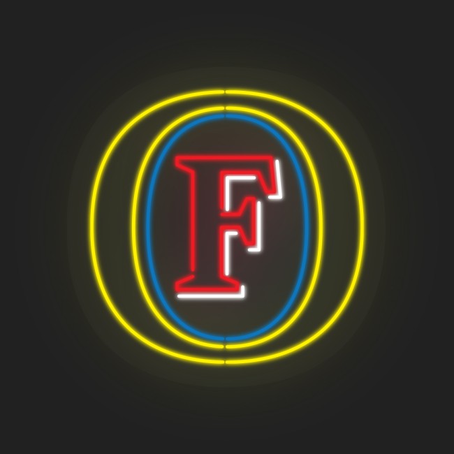 Foster's Logo LED Neon