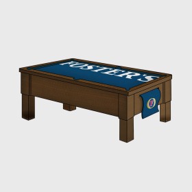 Foster's Branded Pool Table