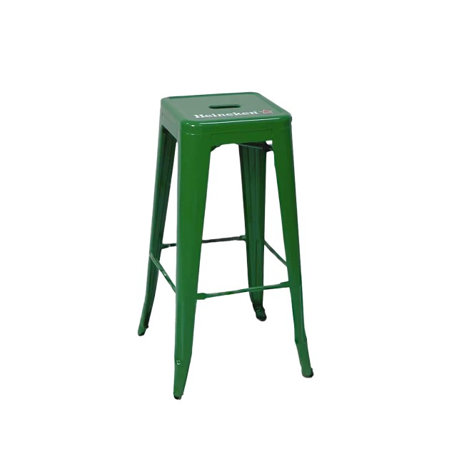 Heineken Metal Stool - Mid-height