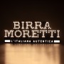 Birra Moretti Logo Bulb Sign