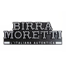 Birra Moretti Logo Bulb Sign