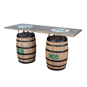 Inch's Double Barrel Table