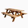 Heineken Square Picnic Table - Natural